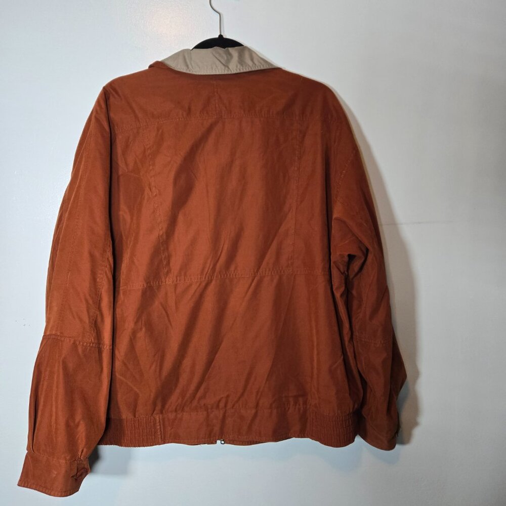 Men's Rust Bomber Jacket - Picture 5 of 10